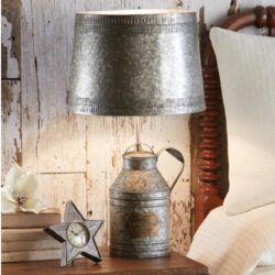Milkcan Lamp with Shade - KCByDesign