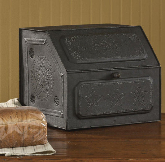 Black Star Metal Bread Box - KCByDesign