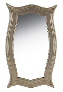Champagne Carved Wood Mirror 43" - KCByDesign