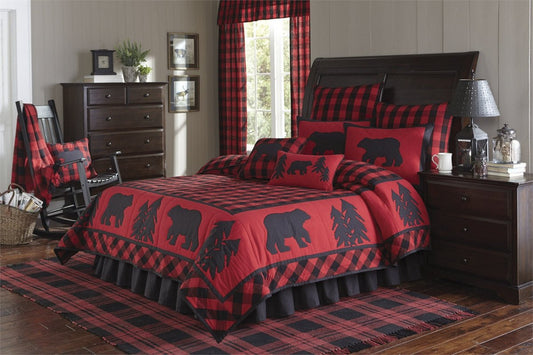 Buffalo Check King Bed Set (6 pc.) by Park Designs - KCByDesign