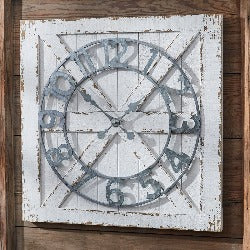 Barn Door Wall Clock - KCByDesign
