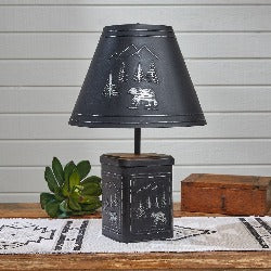 Black Bear Lamp with Shade - KCByDesign